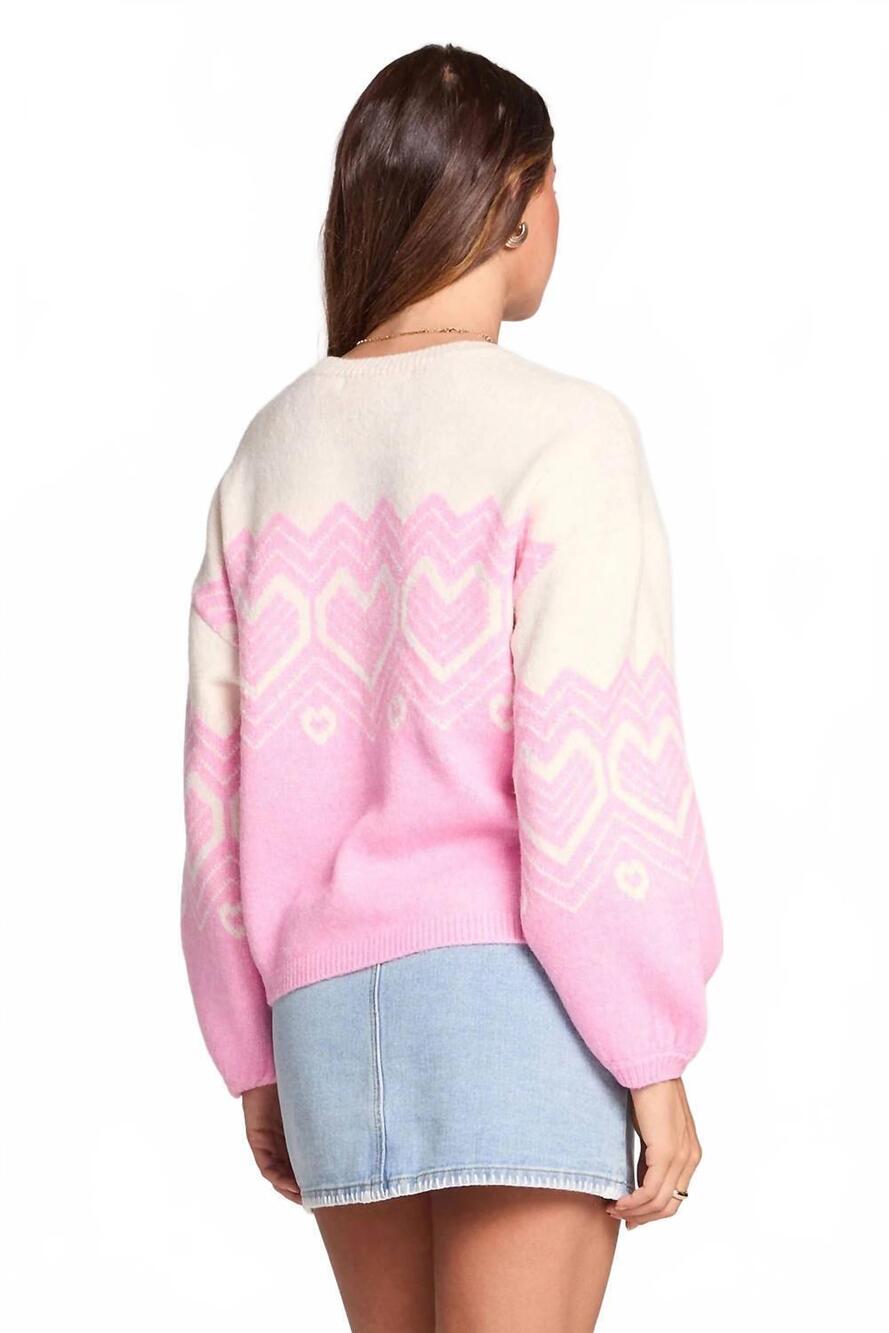 NEW SALTWATER LUXE kirra sweater in pink - Picture 2 of 2